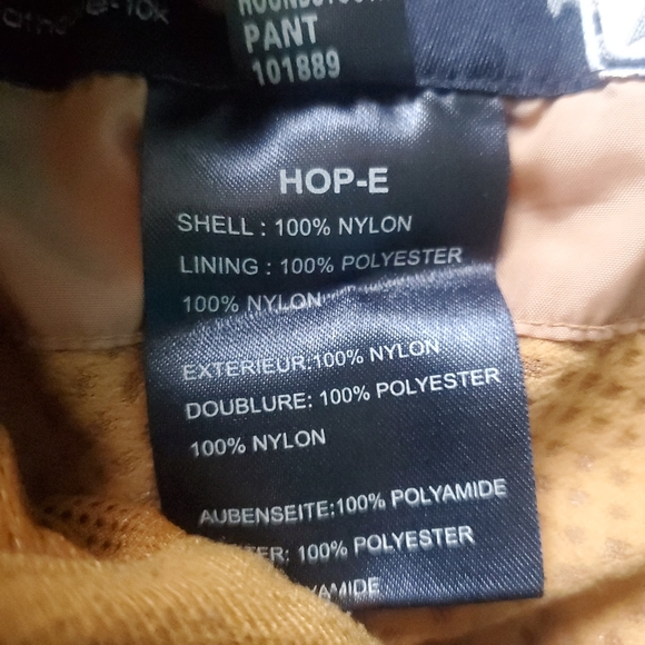 Sessions Ridge Series Gray Snow Snowboad Sport Pants with Recco Reflector - Picture 10 of 12